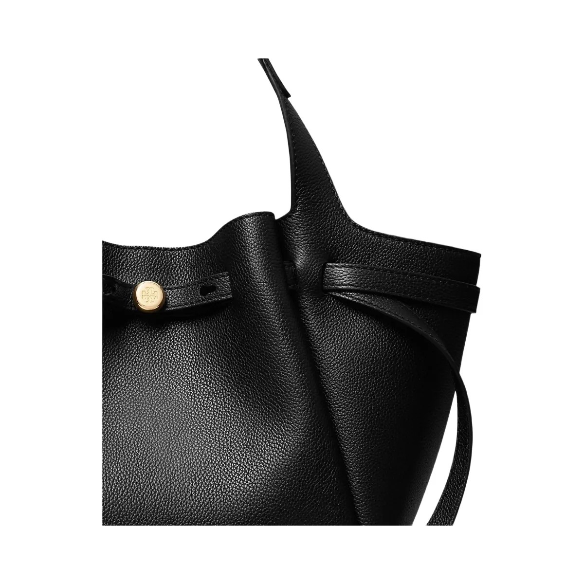 Tory Burch Small Romy Tote Black - HypeFly India View 6