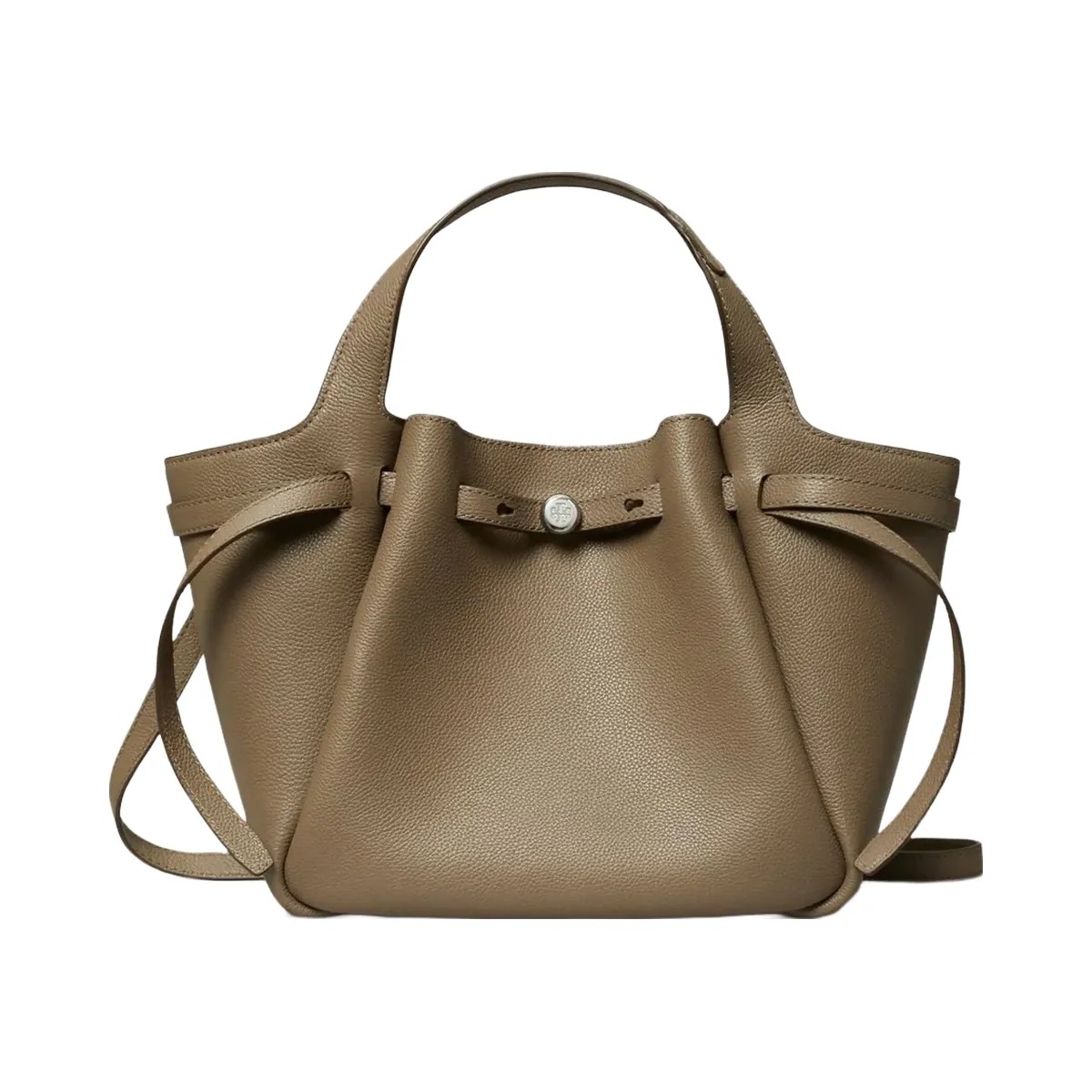 Tory Burch Small Romy Tote Wild Mushroom - HypeFly India View 1