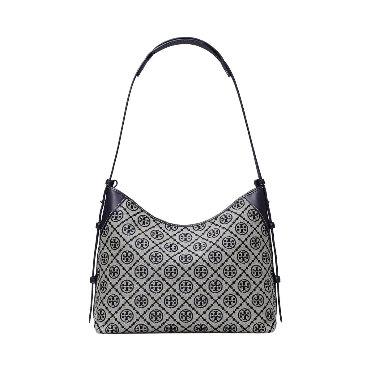 Tory Burch T Monogram Messenger Tory Navy - HypeFly India View 1