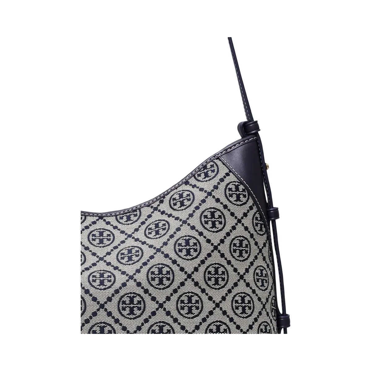 Tory Burch T Monogram Messenger Tory Navy - HypeFly India View 4