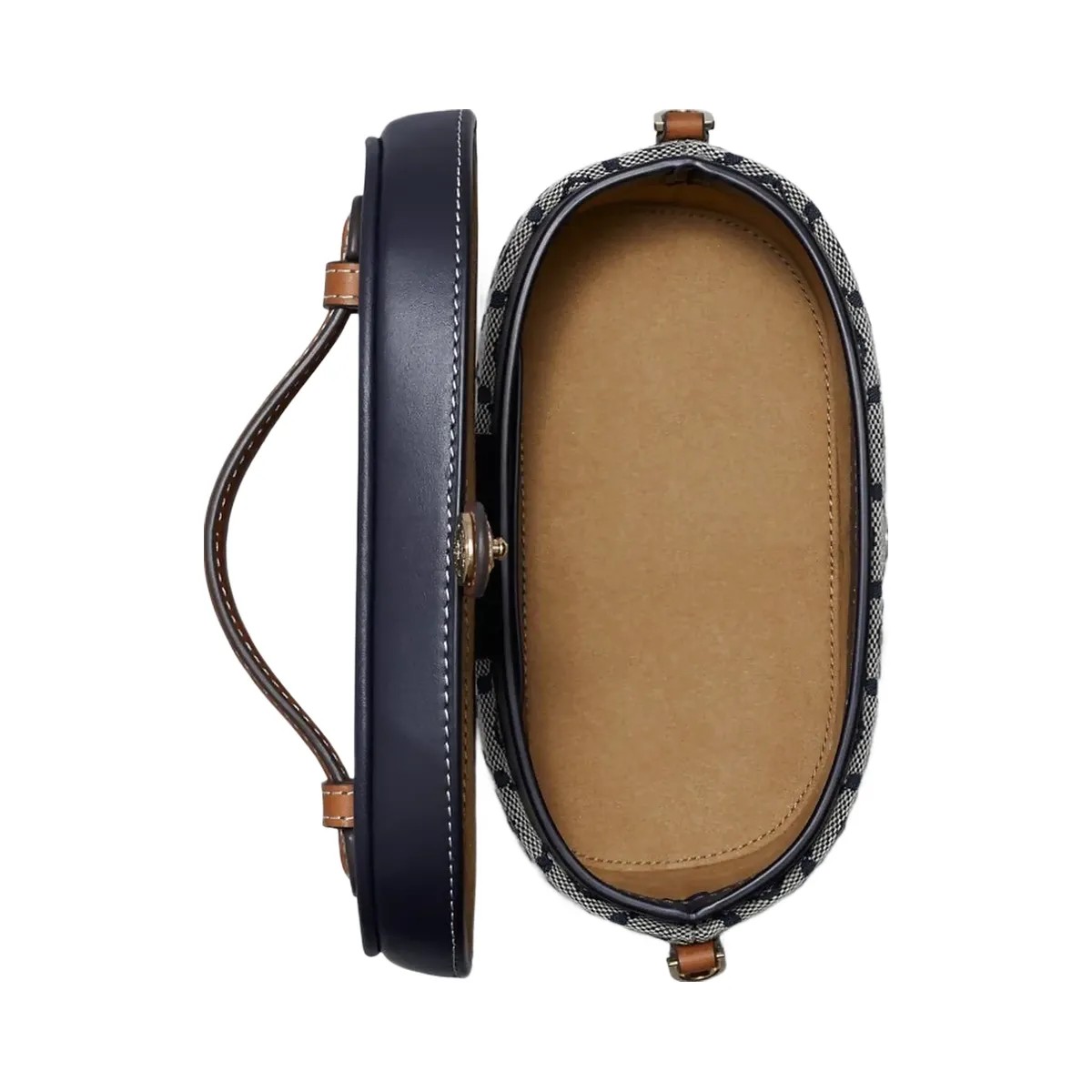 Tory Burch T Monogram Vanity Case Tory Navy - HypeFly India View 6