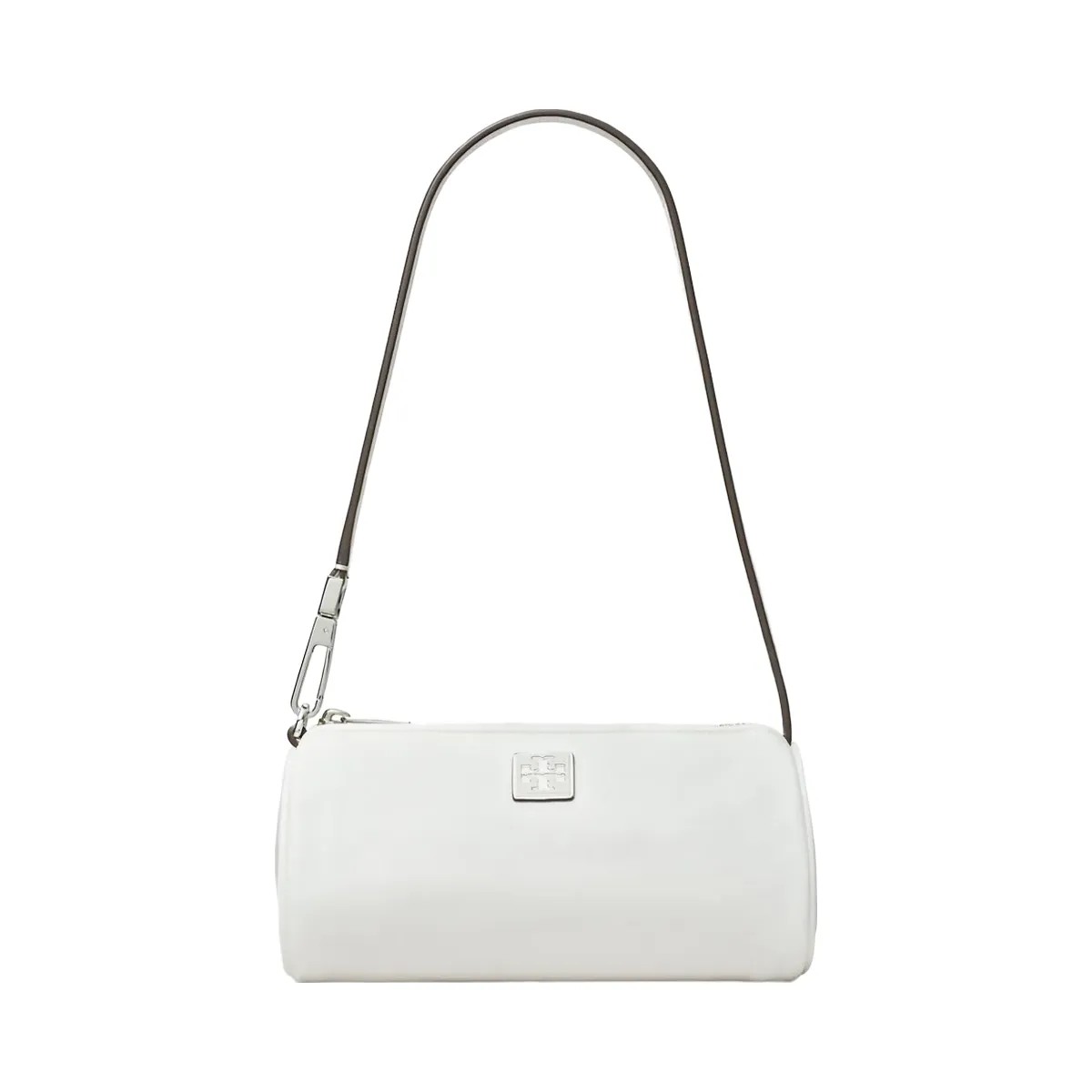 Tory Burch Virginia Cylinder Bag White - HypeFly India View 1