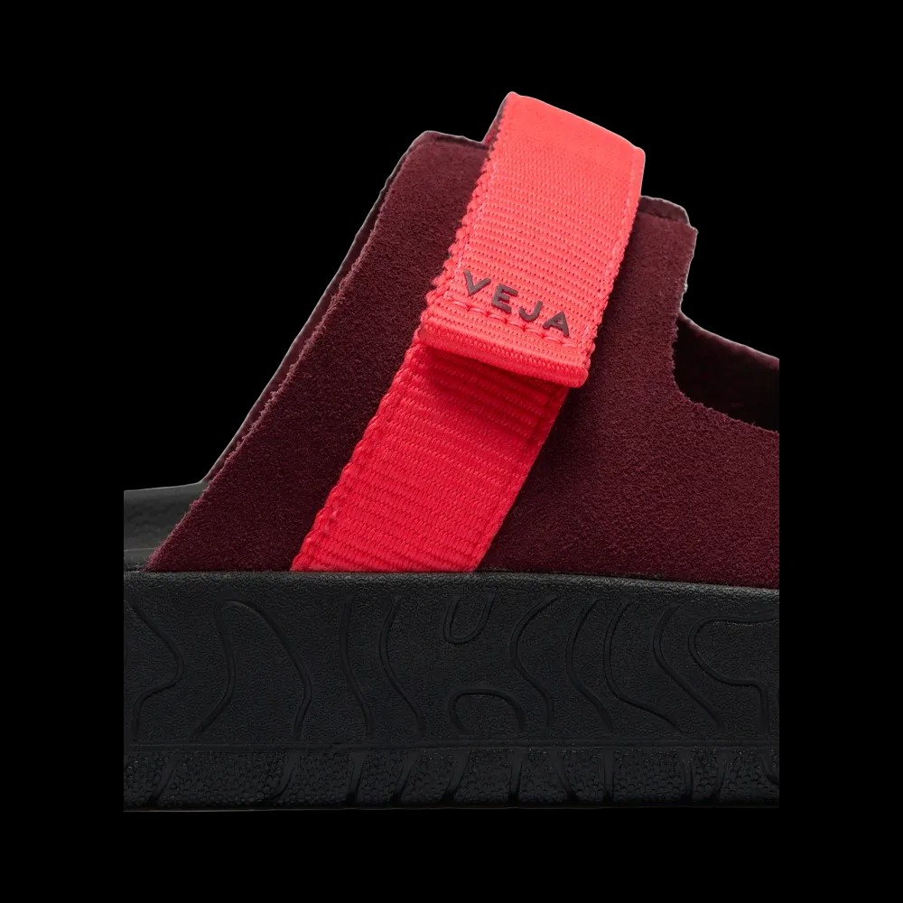 Veja Arpoador Suede Amarante Rose Fluo Black - HypeFly India View 3