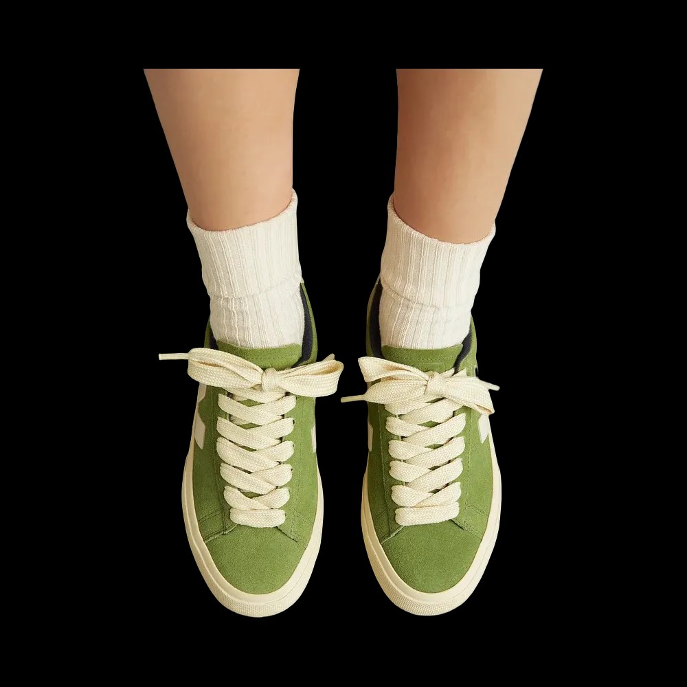 Veja Campo Bold Suede Kiwi Pierre - HypeFly India View 6