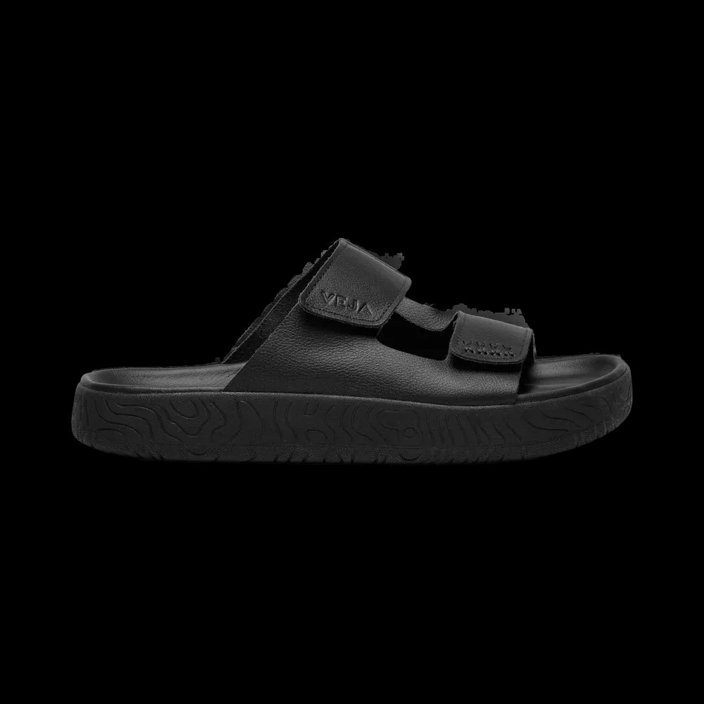 Veja Etna Leather Full Black - HypeFly India View 1