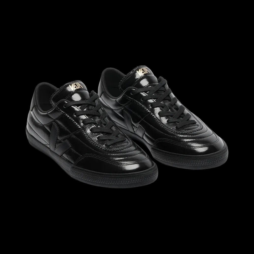 Veja Panenka Patent Leather Black - HypeFly India View 2