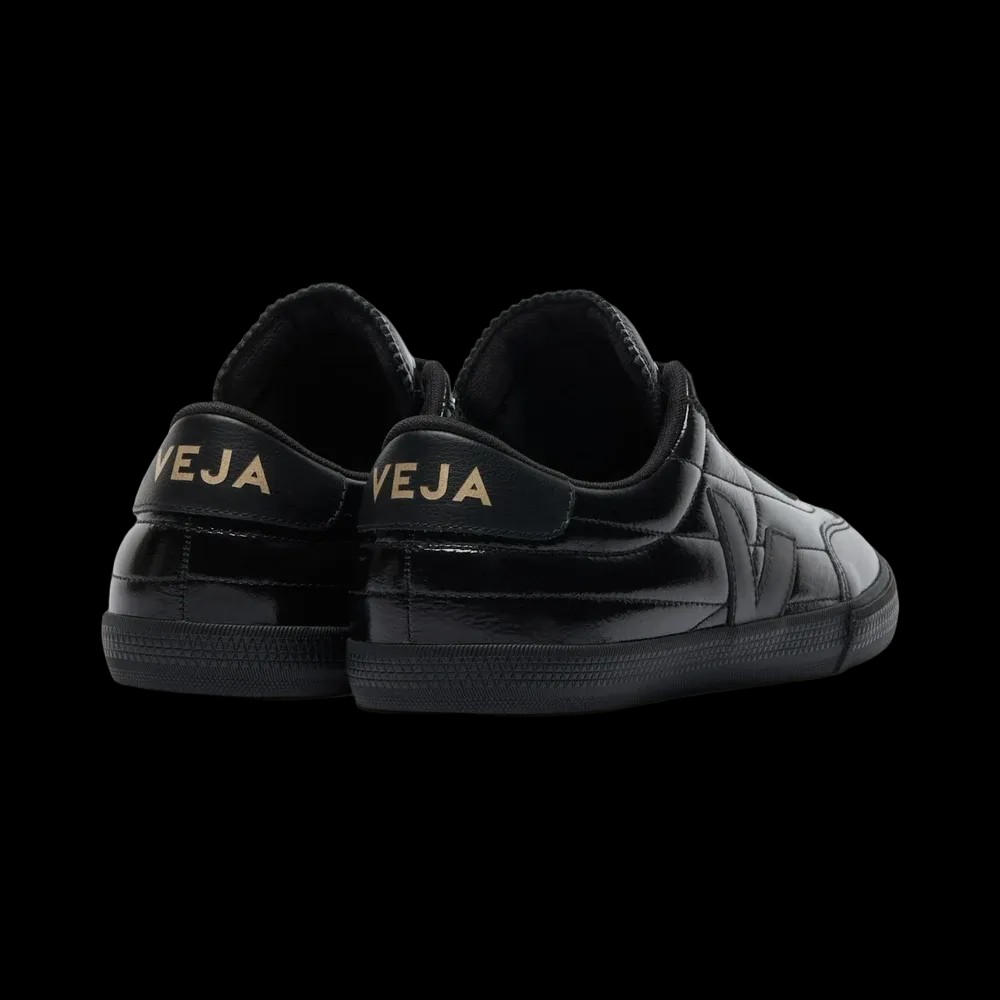 Veja Panenka Patent Leather Black - HypeFly India View 3