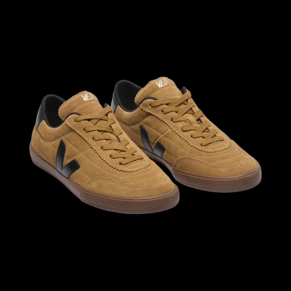 Veja Panenka Suede Tent Black Bark - HypeFly India View 2