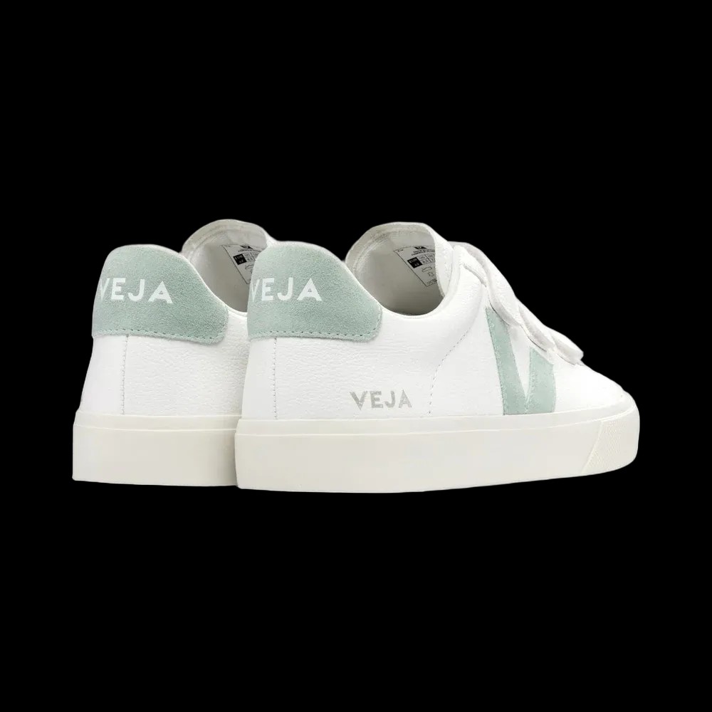 Veja Recife Leather White Matcha - HypeFly India View 3
