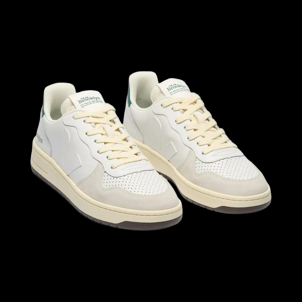 Veja V-10 Leather Brooklyn White Brittany - HypeFly India View 2
