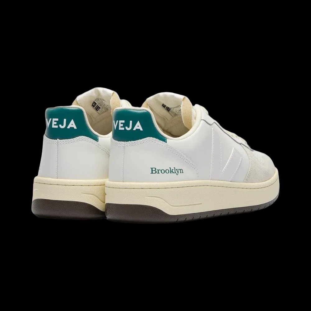 Veja V-10 Leather Brooklyn White Brittany - HypeFly India View 3