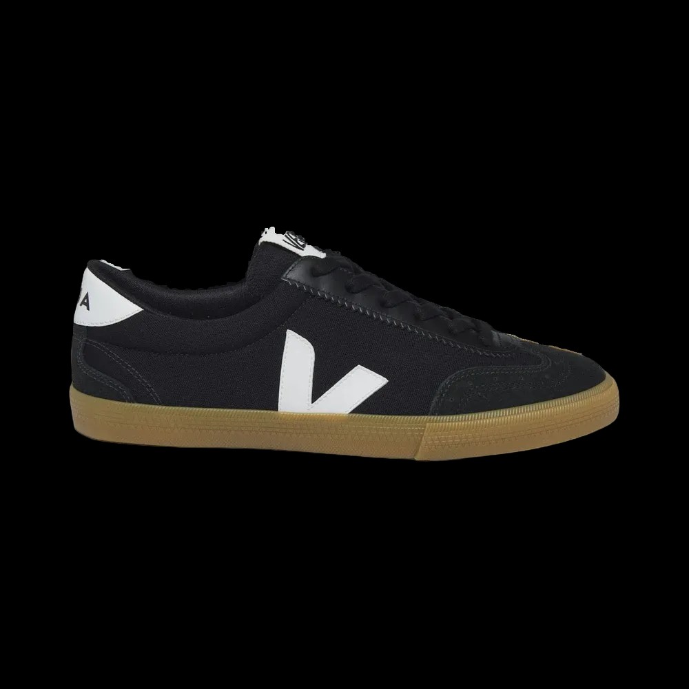 Veja Volley Canvas Black White Natural - HypeFly India View 1