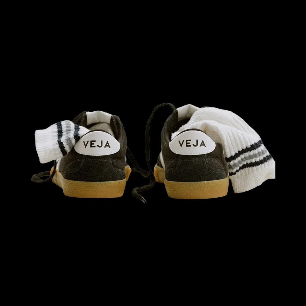 Veja Volley Canvas Black White Natural - HypeFly India View 6
