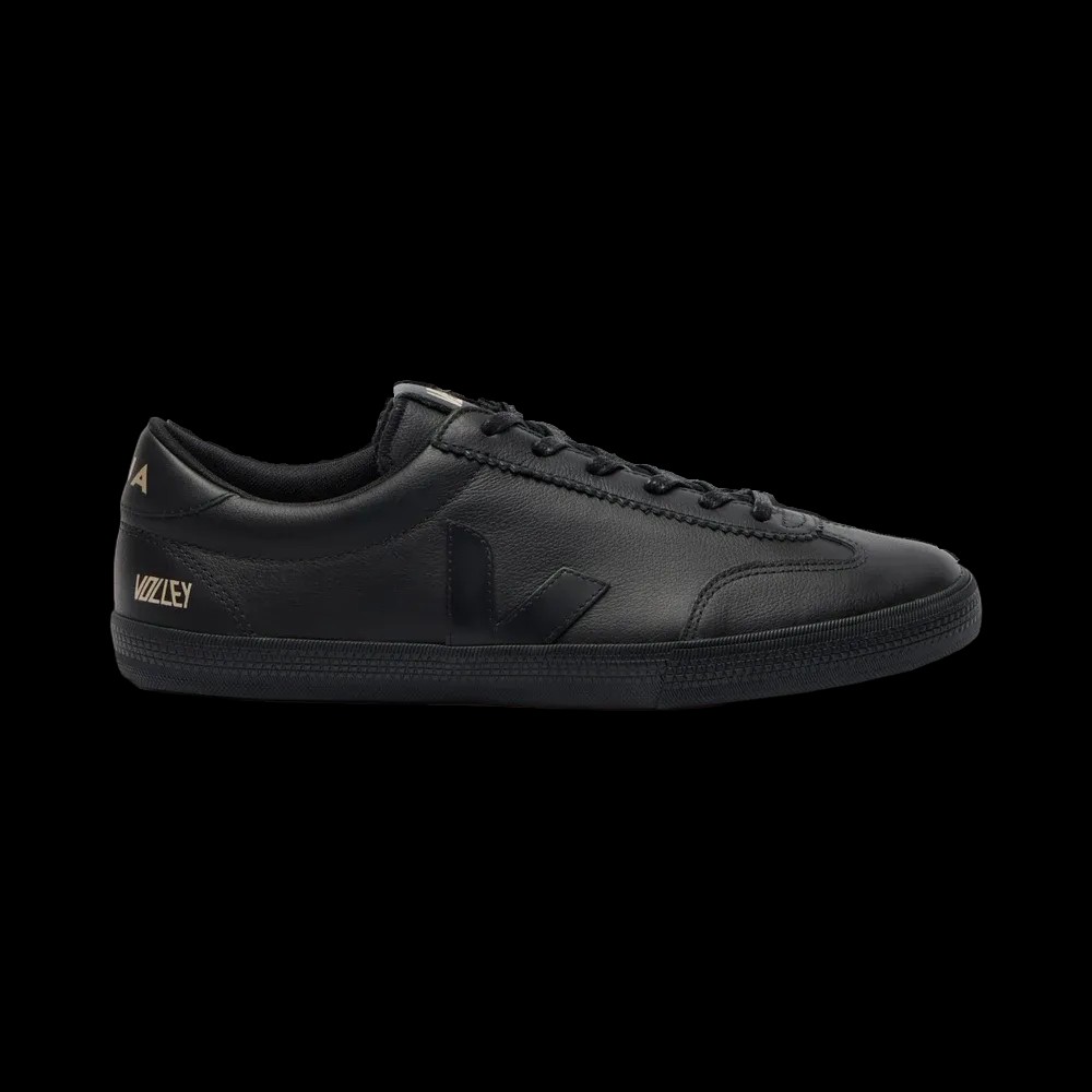 Veja Volley Signature Leather Full Black - HypeFly India View 1