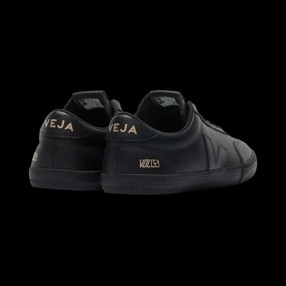 Veja Volley Signature Leather Full Black - HypeFly India View 3