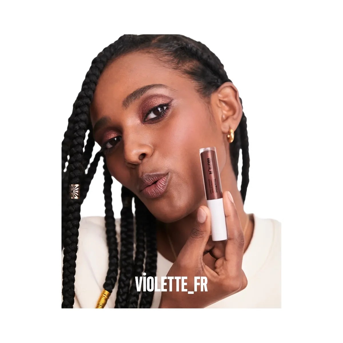 Violette_FR Yeux Paint - Marron Glace - HypeFly India View 5