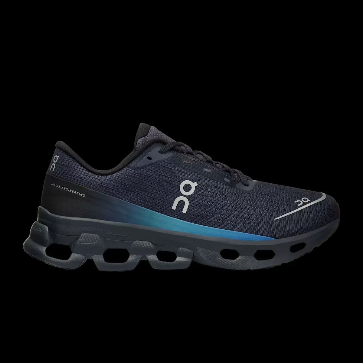 On Running Cloudspark Black Blueberry - HypeFly India View 1