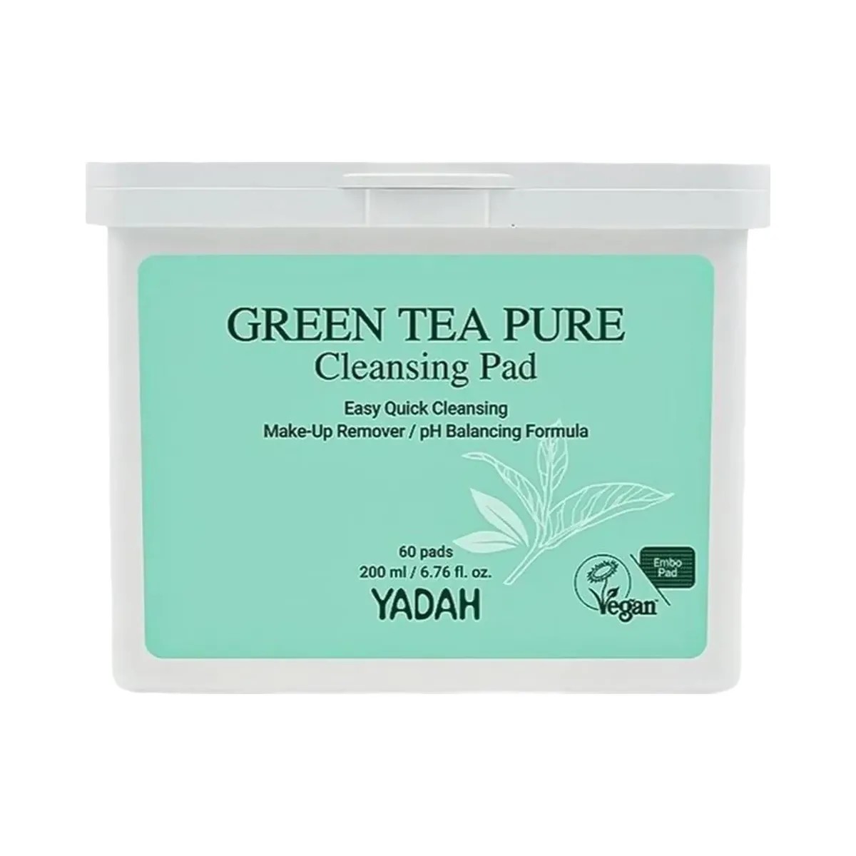 Yadah Green Tea Pure Cleansing Pad - HypeFly India View 1