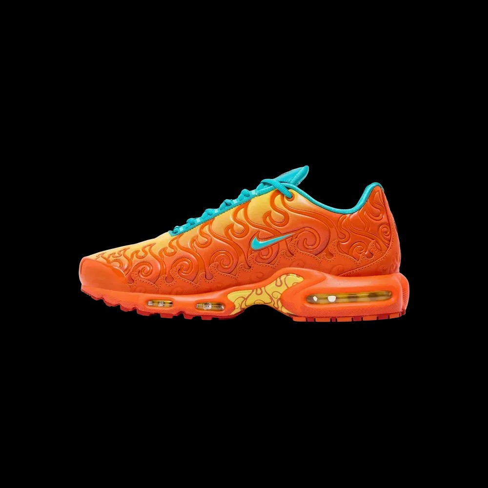 One Piece x Nike Air Max Plus 'Mera Mera' - HypeFly India View 3