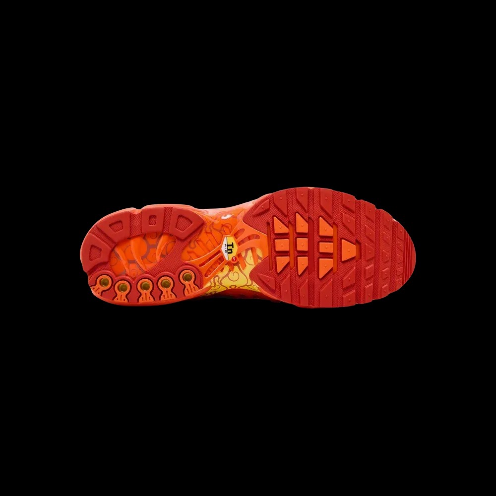 One Piece x Nike Air Max Plus 'Mera Mera' - HypeFly India View 2