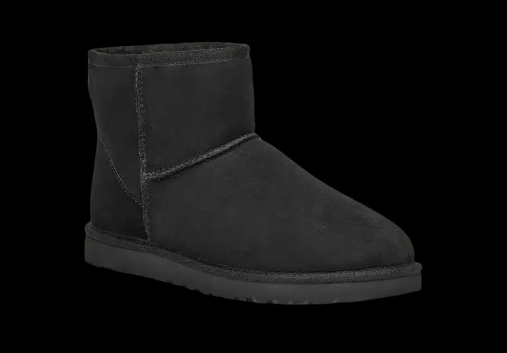 Uggs Mens Classic Mini Boot Black - HypeFly India View 2