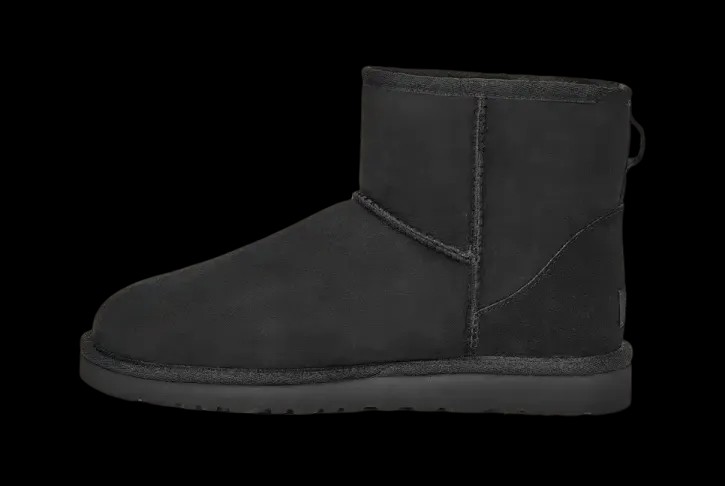 Uggs Mens Classic Mini Boot Black - HypeFly India View 3