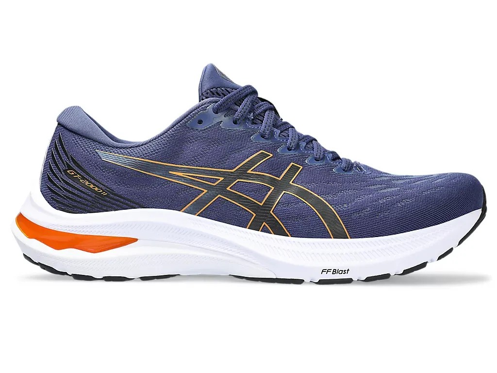 Asics GT-2000 11 Deep Ocean/Bright Orange - HypeFly India View 1