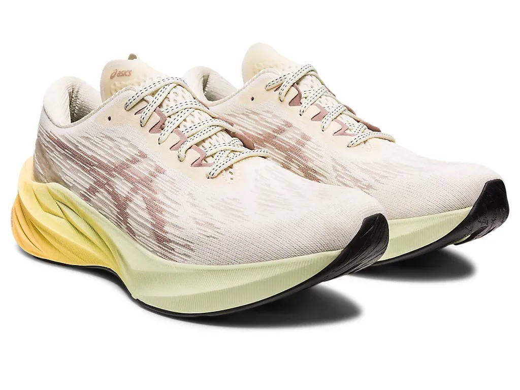 Asics Novablast 3 Cream/Fawn - HypeFly India View 3
