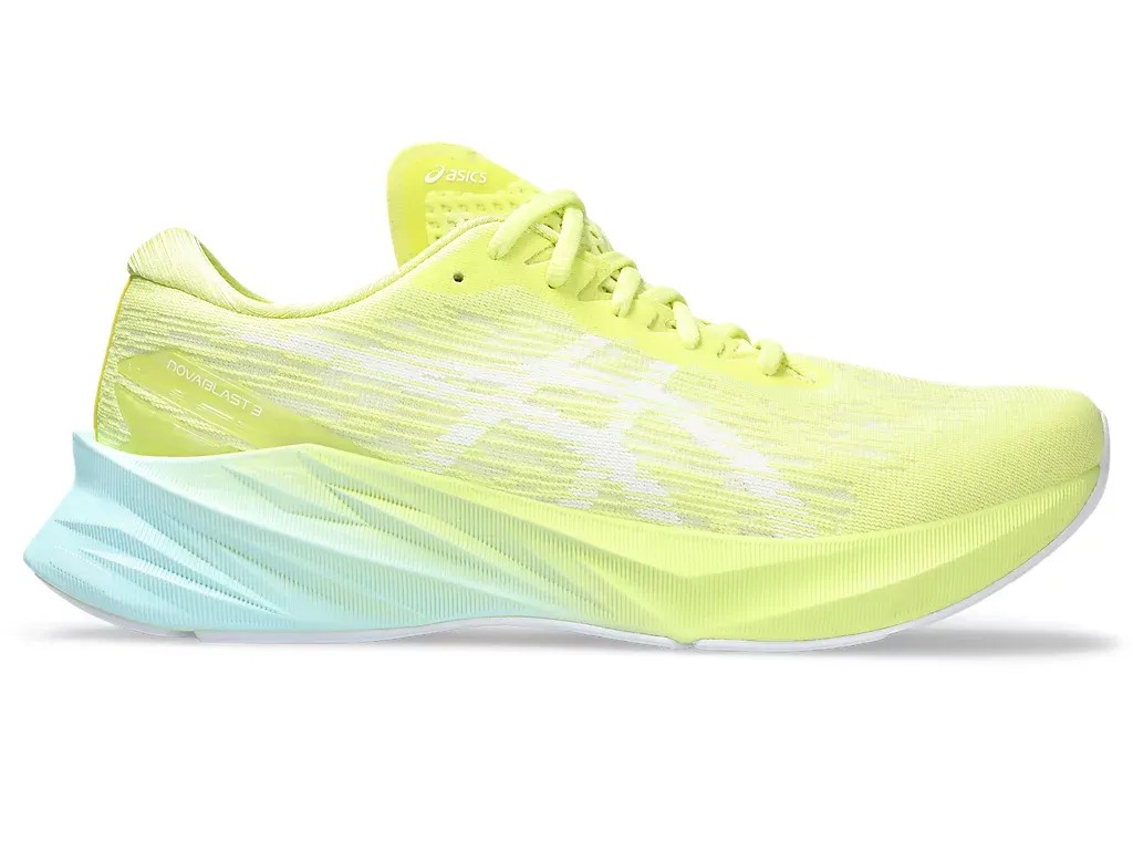 Asics Novablast 3 Glow Yellow/White - HypeFly India View 1