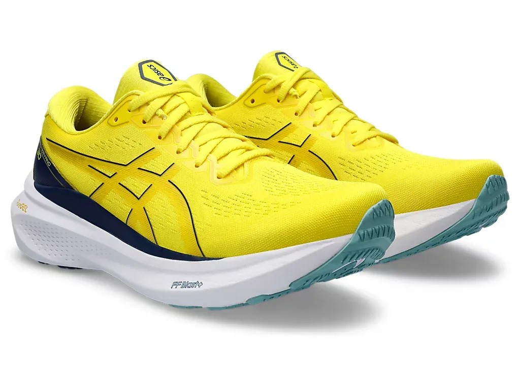 Asics Kayano 30 Bright Yellow/Blue Expanse - HypeFly India View 2