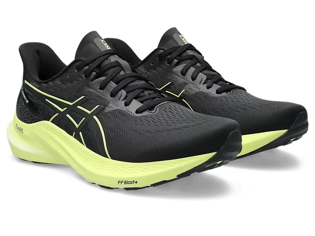 Asics GT-2000 Black/Glow Yellow - HypeFly India View 3