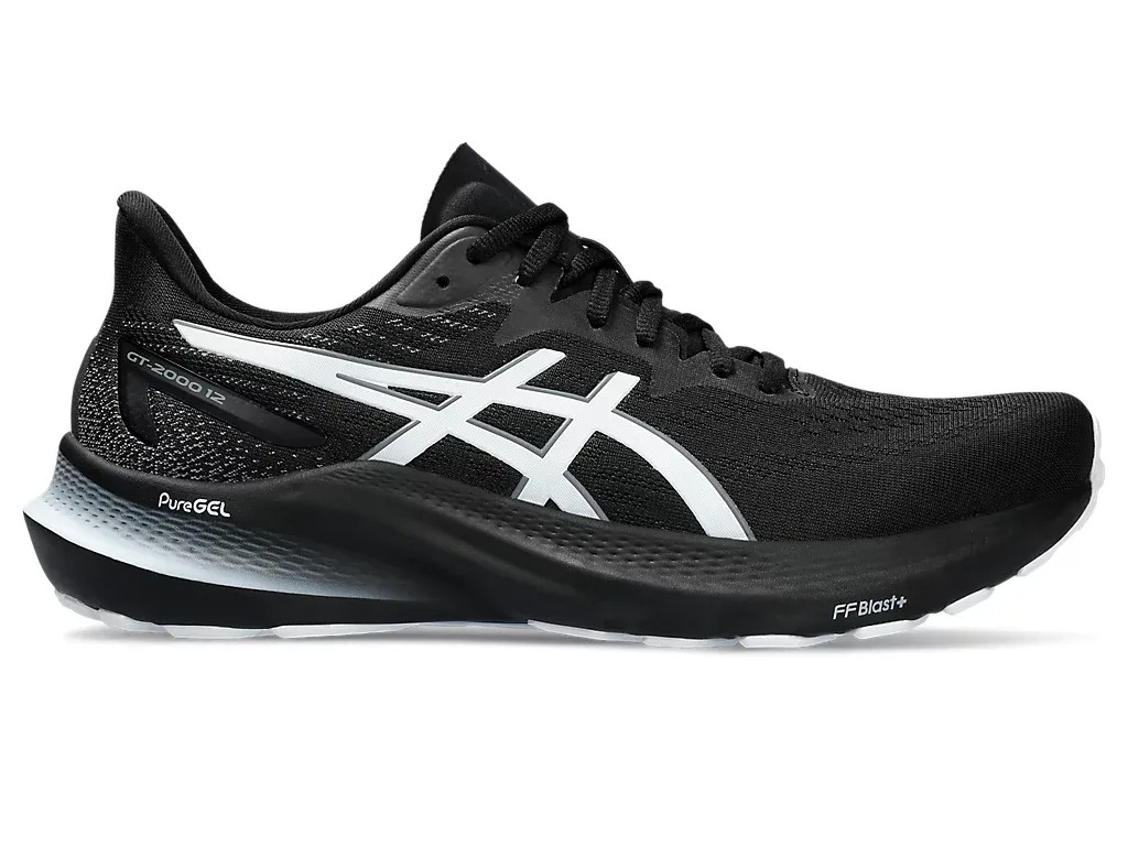 Asics GT-2000 Black/White - HypeFly India View 1