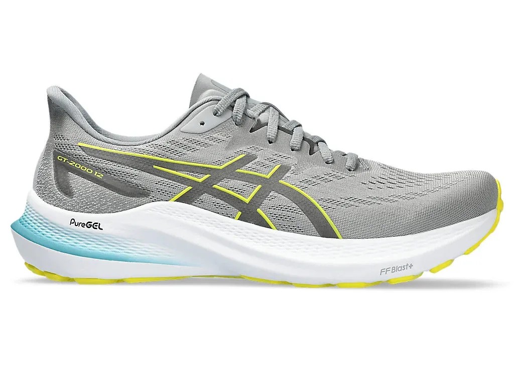 Asics GT-2000 Sheet Rock/Bright Yellow - HypeFly India View 1