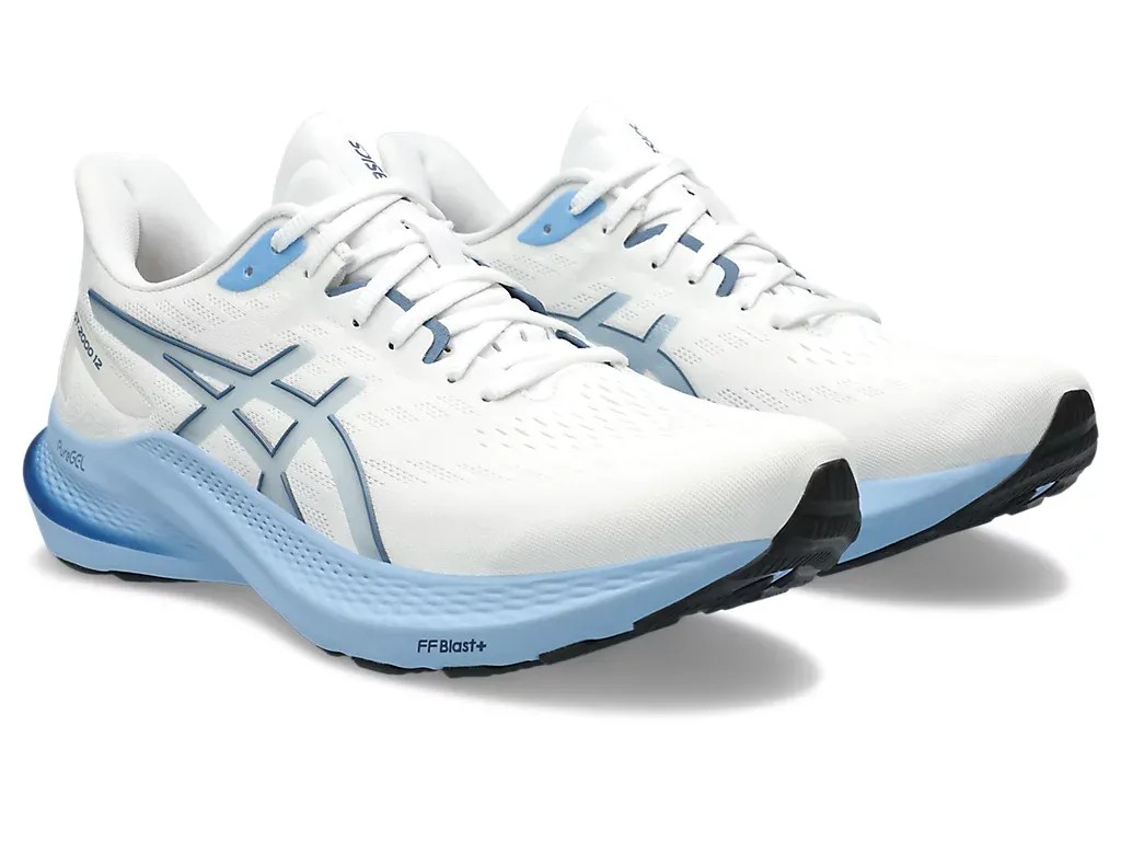 Asics GT-2000 White/Storm Blue - HypeFly India View 2