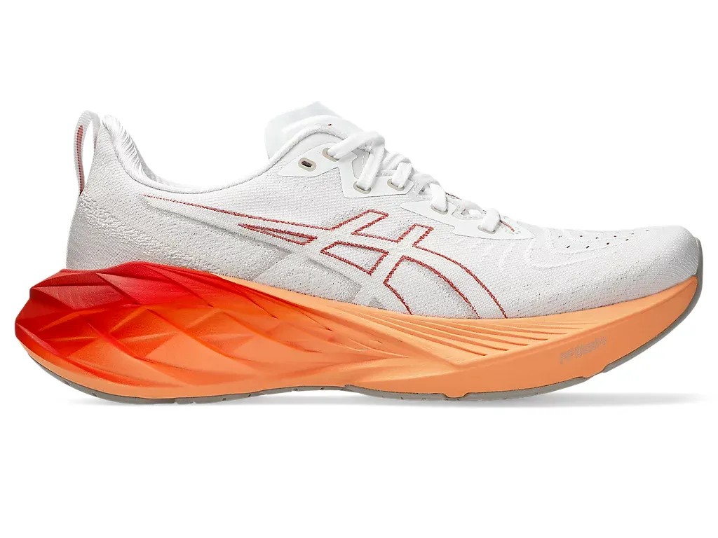 Asics Novablast 4 White/Moonrock - HypeFly India View 1