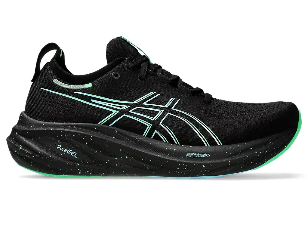 Asics Gel Nimbus 26 Black/Soothing Sea - HypeFly India View 1