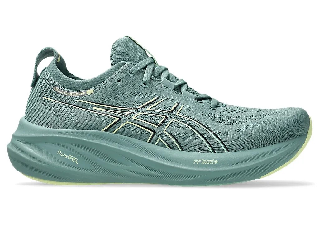 Asics Gel Nimbus 26 Celadon/Light Celadon - HypeFly India View 1
