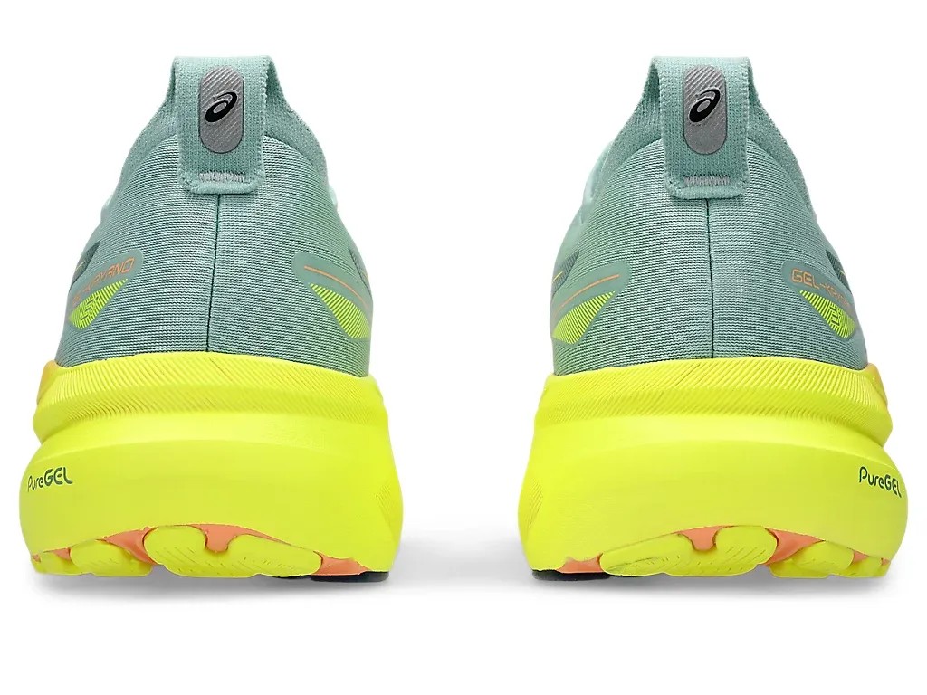 Asics Gel Kayano 31 Light Celadon/Safety Yellow - HypeFly India View 3