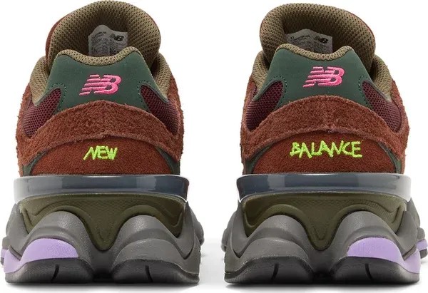 New Balance 9060 'Burgundy Pink' - HypeFly India View 3