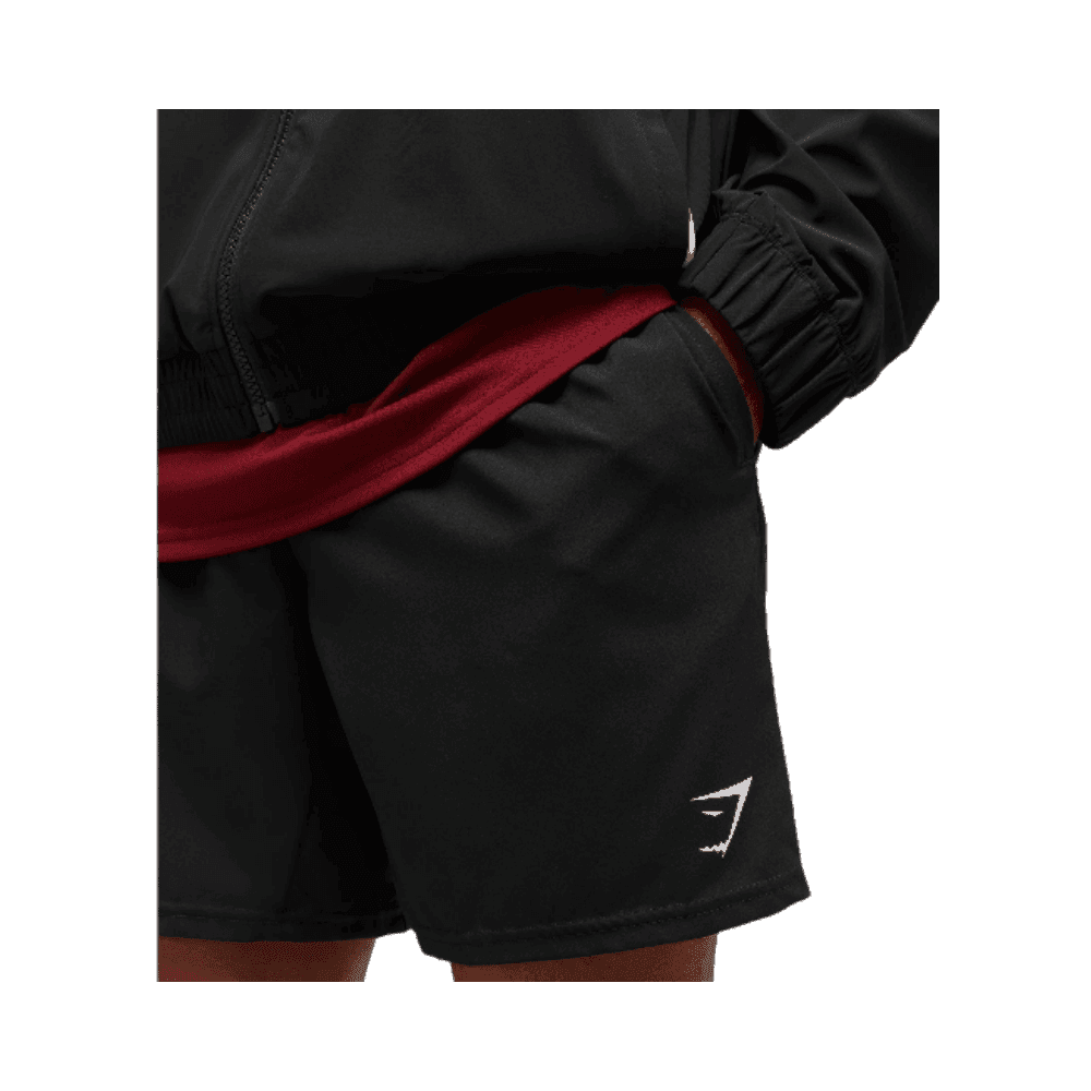 Gymshark Arrival 7" Shorts Black - HypeFly India View 2