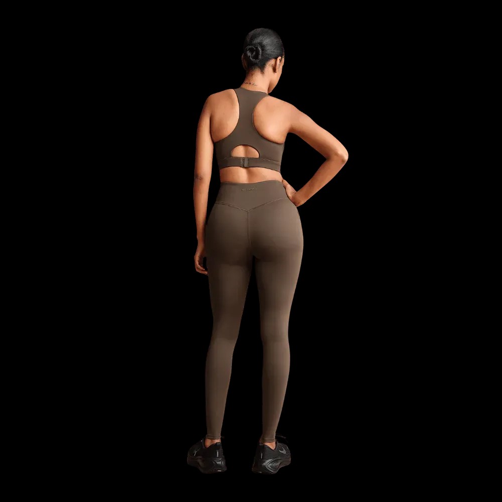 Nike X SkimsWomen's High-Neck Bra Dark Sepia - HypeFly India View 2