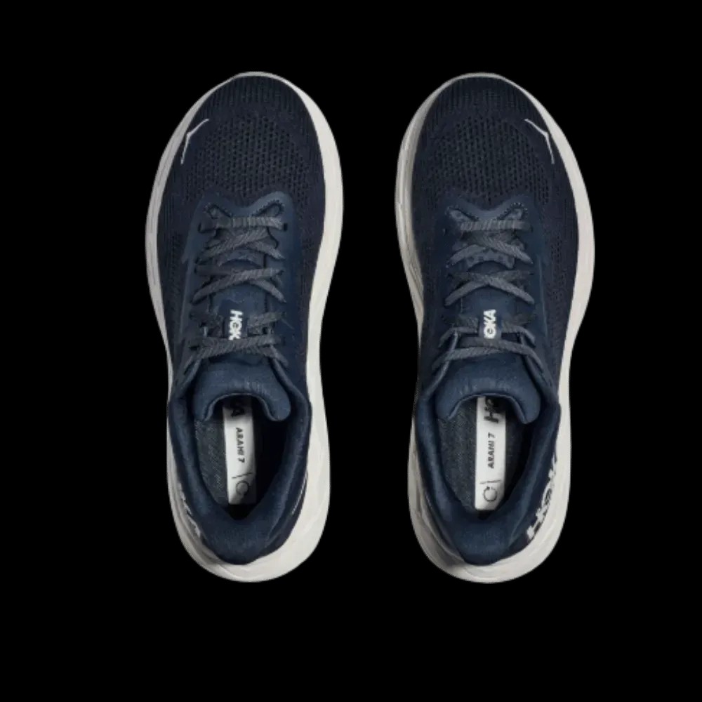 Hoka Arahi 7 outer space / white - HypeFly India View 3