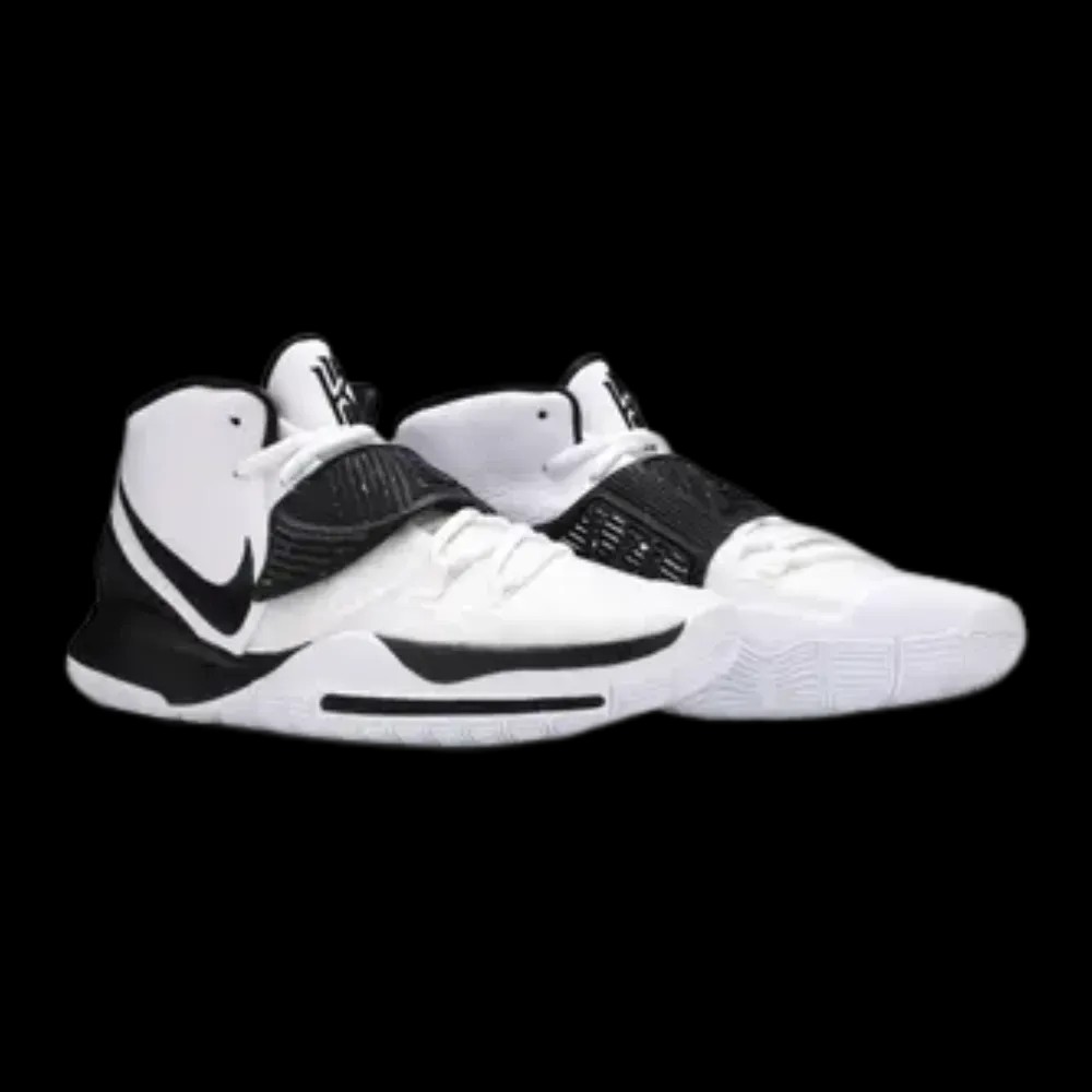 Nike Kyrie 6 Team 'White Black' - HypeFly India View 5