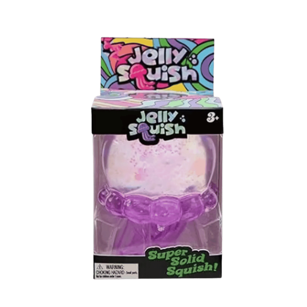 NeeDoh JellySquish Squishy Fidget Toy Purple - HypeFly India View 1