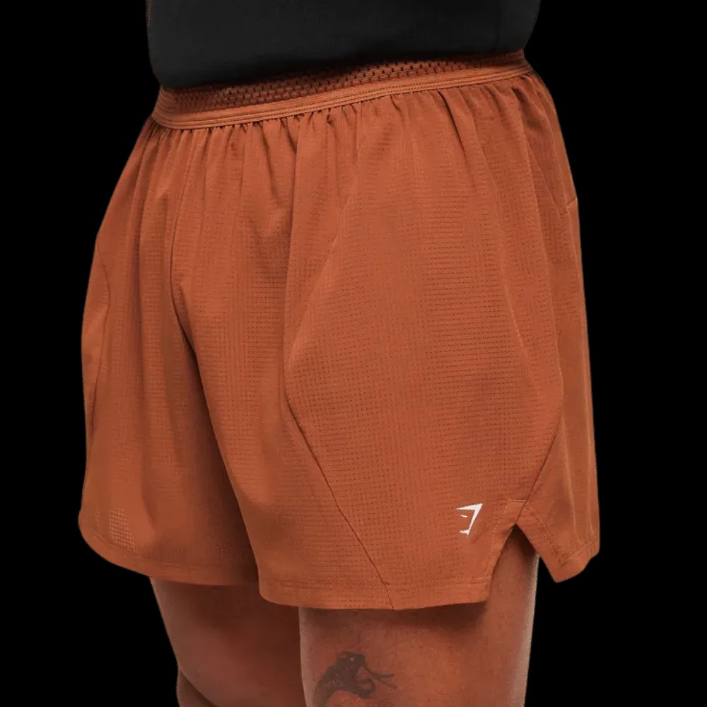 Gymshark Running Short 5" Spiced Brown - HypeFly India View 4