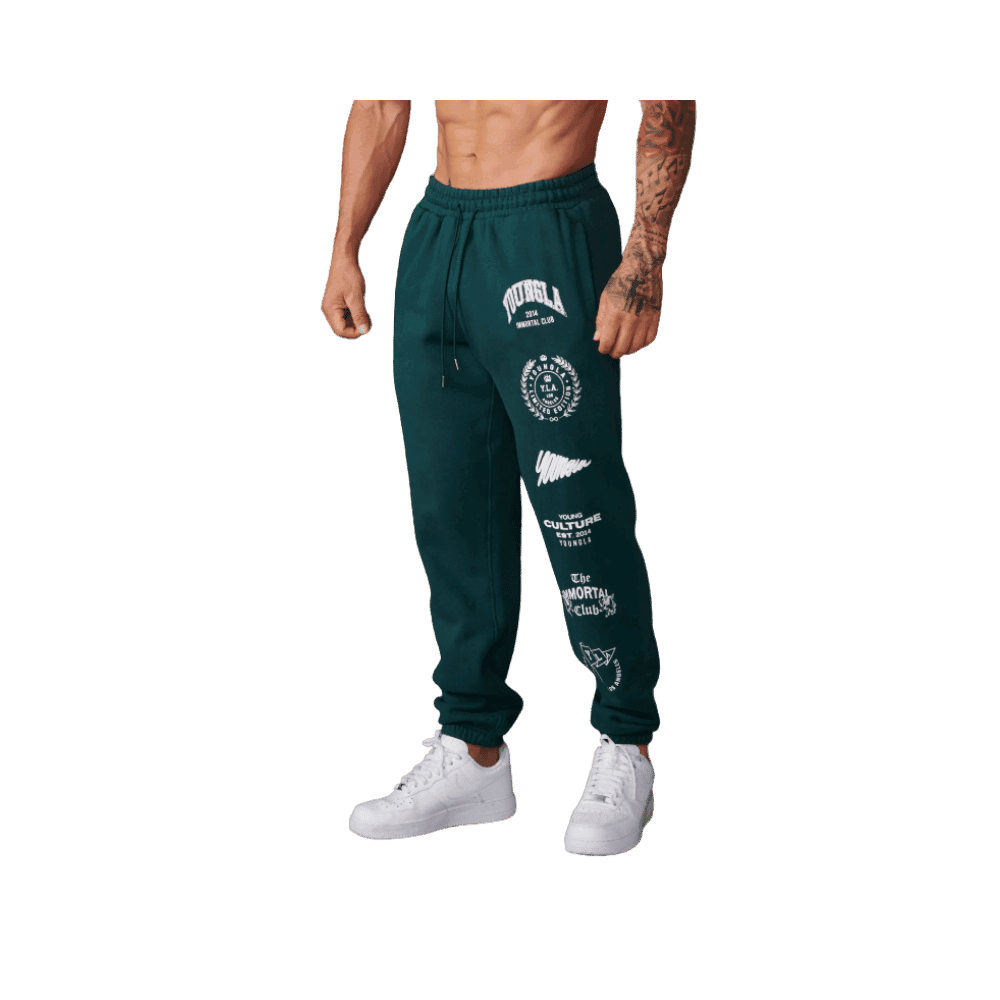 Young LA Immortal Killer Joggers Balsam Green - HypeFly India View 2