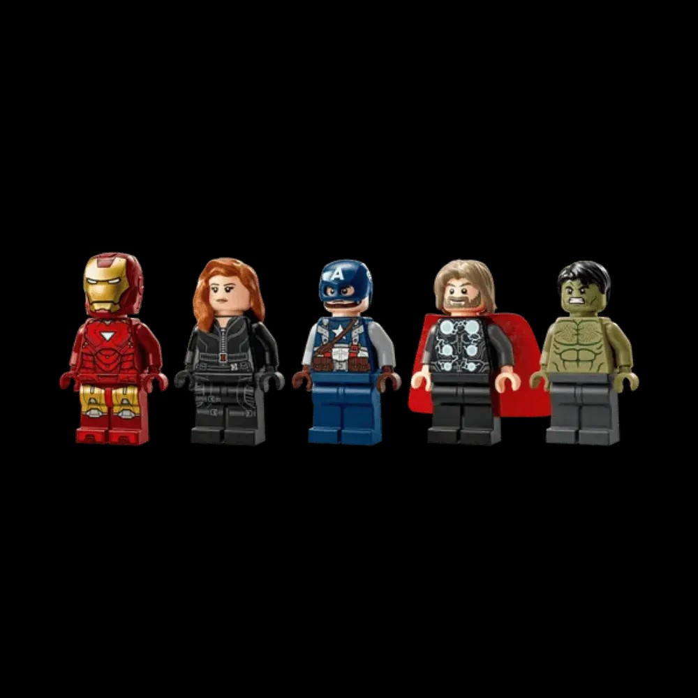Lego MARVEL Logo & Minifigures - HypeFly India View 2