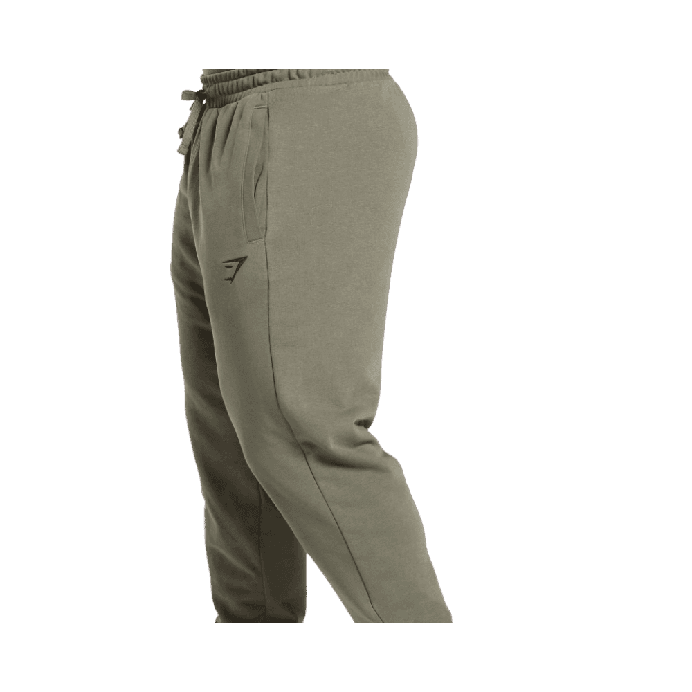 Gymshark Essential Oversized Joggers Strength Green - HypeFly India View 2