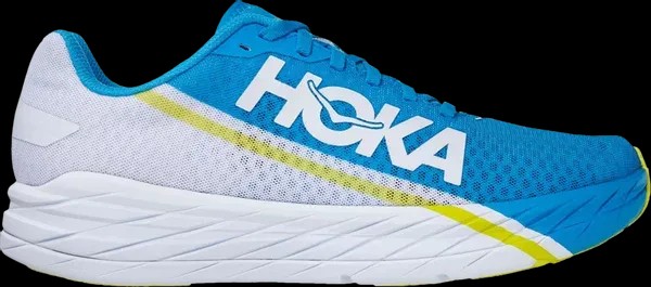 Hoka Rocket X 'White Diva Blue' - HypeFly India View 1