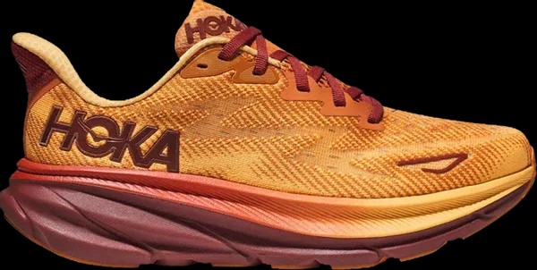 Hoka Clifton 9 Amber Haze/Sherbet - HypeFly India View 1